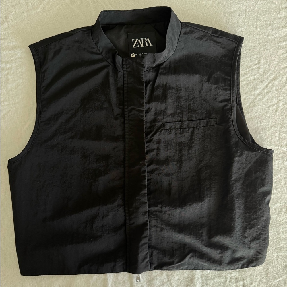 Zara Black Vest